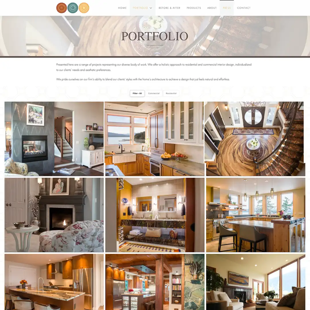 Bauer-Clifton website by Mace Design Co. in Juneau, Alaska.